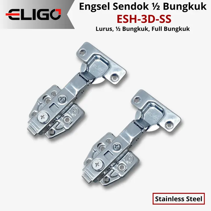 Engsel ESH-3D-SS photo 1